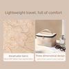 Makeup Bag Elegant Portable Makeup Bag Lace Floral Pattern Cosmetic Storage Bag Large Capacity with Handle Handbag for Women