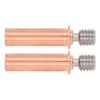 2Pcs Nozzle Throat Bimetal Heat Break Heatbreak Tube M6 3D Printer Accessory for CR 6 SE