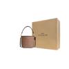 Coach City Bucket 17 Monogram Metal Logo Signature Coated Canvas Tote Shoulder Bag Small Women bags Brown CT800-IMXHE