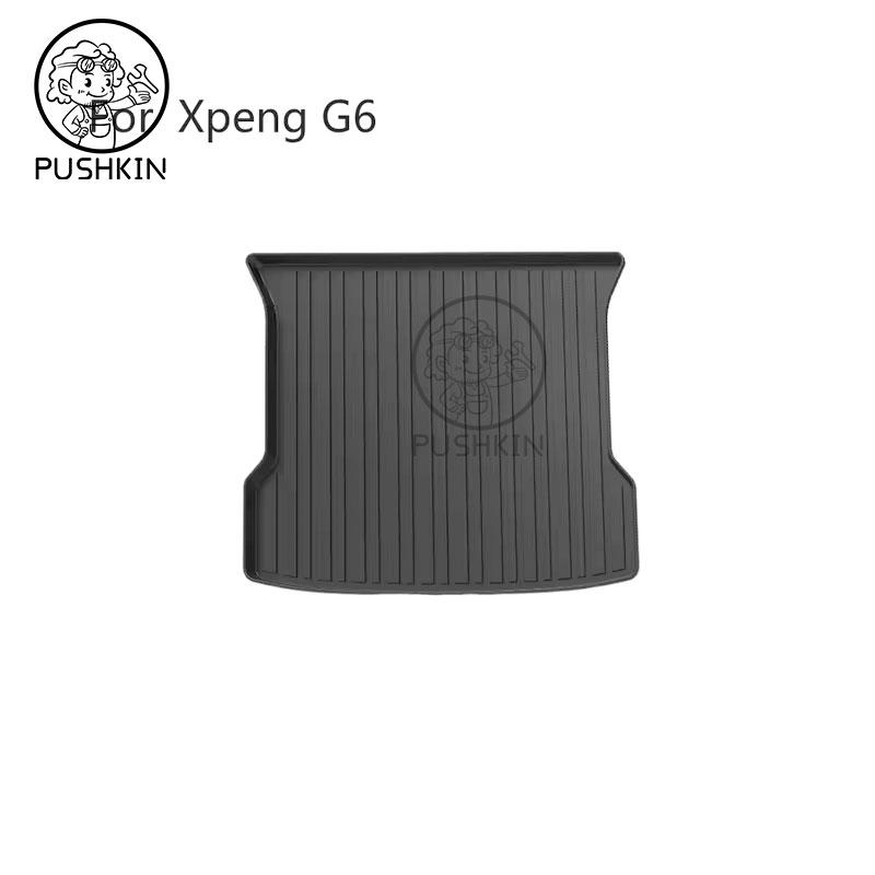 For Xpeng G6 2023 2024 Floor Mats Trunk Mats All Weather Front Rear Cargo Liner Mat, Waterproof Anti-Slip Foot Pads Accessories