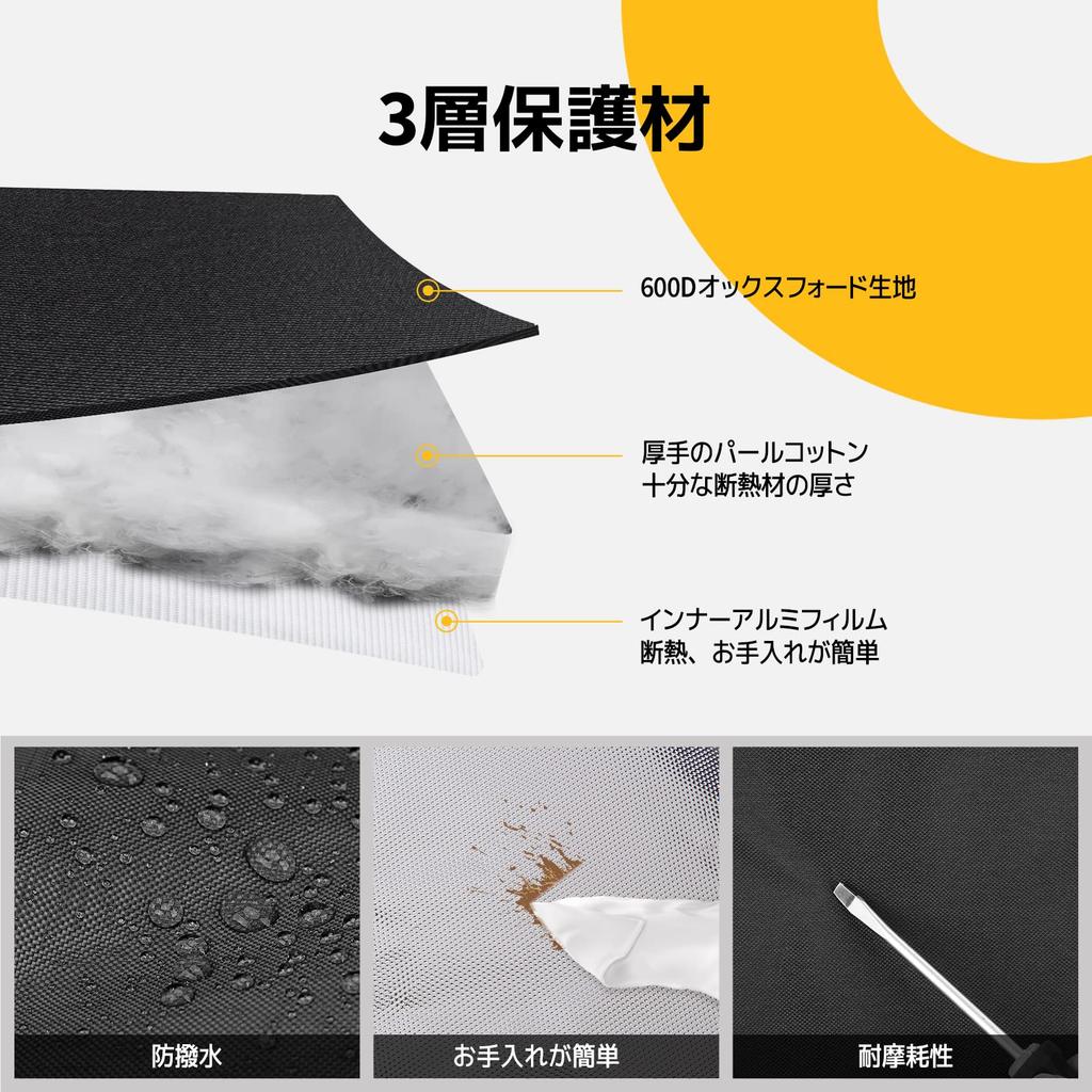 BougeRV Car Refrigerator Bag for CR Pro and 29L Bag 29L, Insulated, Water-Resistant, Dust-Resistant, Protective,