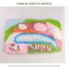 Moss Coaster Rug Kit: Beginner-Friendly Mori Style Doormat Gift Set