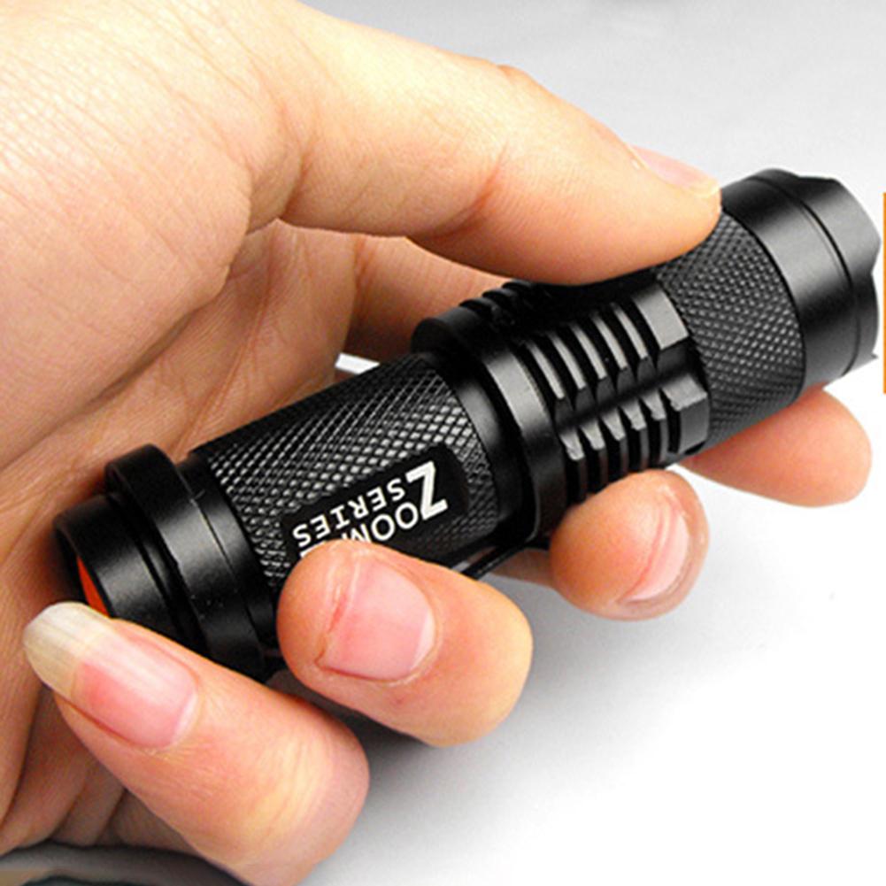 LED UV Flashlight 365/395nm Portable Mini Ultraviolet Torch Waterproof Zoomable Violet Light Pet Urine Scorpion Detector UV Lamp