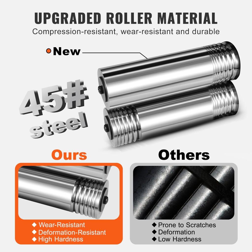 Rolling Mill, 2.95"/75 Mm Jewelry Rolling Mill Machine, 1: 2 Gear Ratio, 3-in-1 Multi-function Rolling Mill, 0.03-6.5mm Press Thickness for Metal