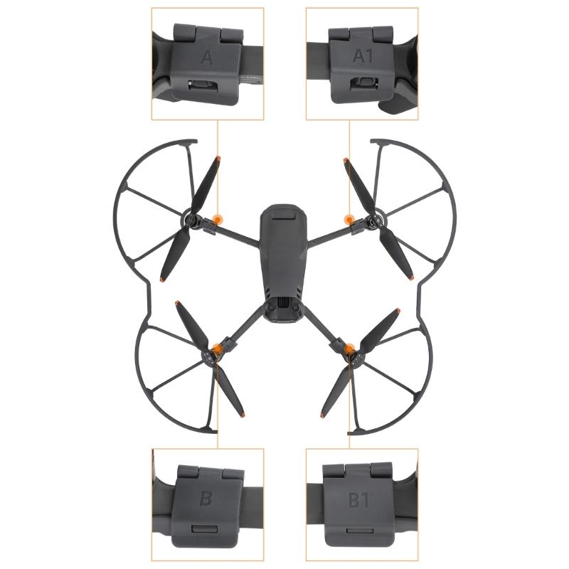 Quick Release Propeller Guard for 3 Pro Flight Propeller Guard Effectively Preventing Damage Flight Accessories