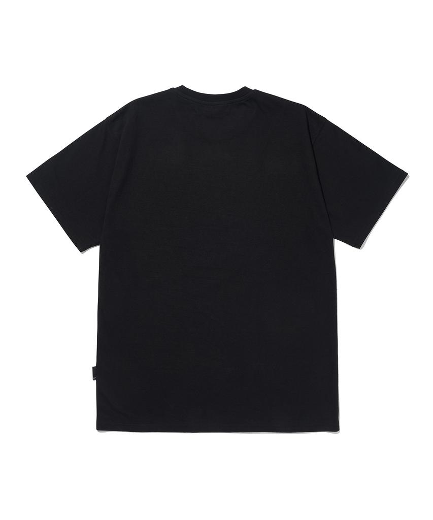 RAW LAB Arch Logo Cotton Short Sleeve T-Shirt (Black)