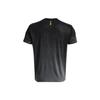 Under Armour UA Rush Gradient Logo Print Crew Neck T-Shirt Men Tops Black 1378403-002