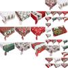 Moderne Weihnachts-Tischdecke Rechteckig Polyester Feiertags-Heimdekoration 150x180cm