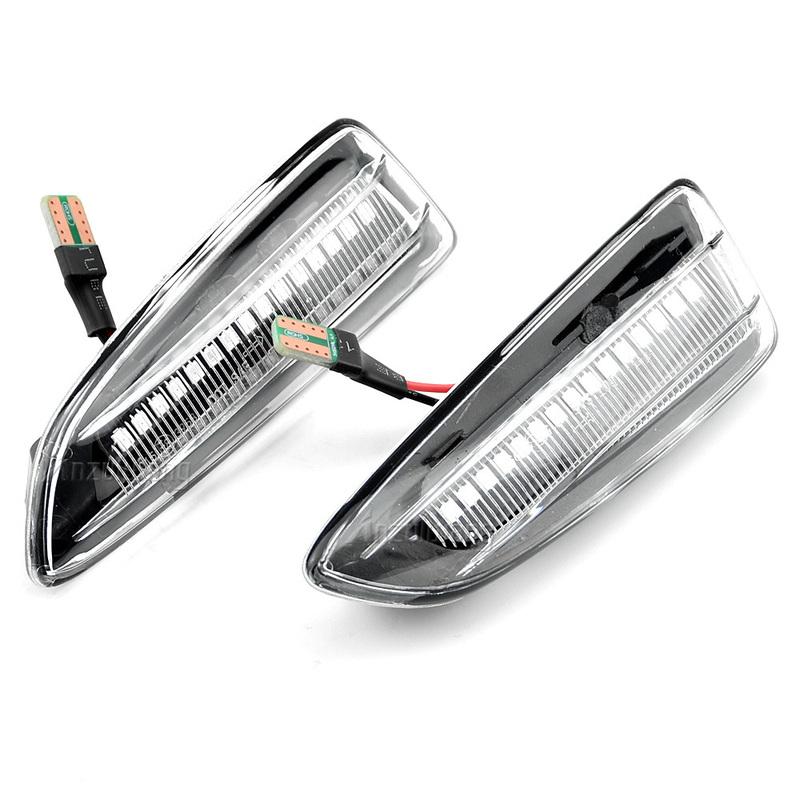 For Buick Regal Opel Zafira Tourer C Astra J K Grandland X Crossland X Insignia B Led Dynamic Side Marker Turn Signal Light