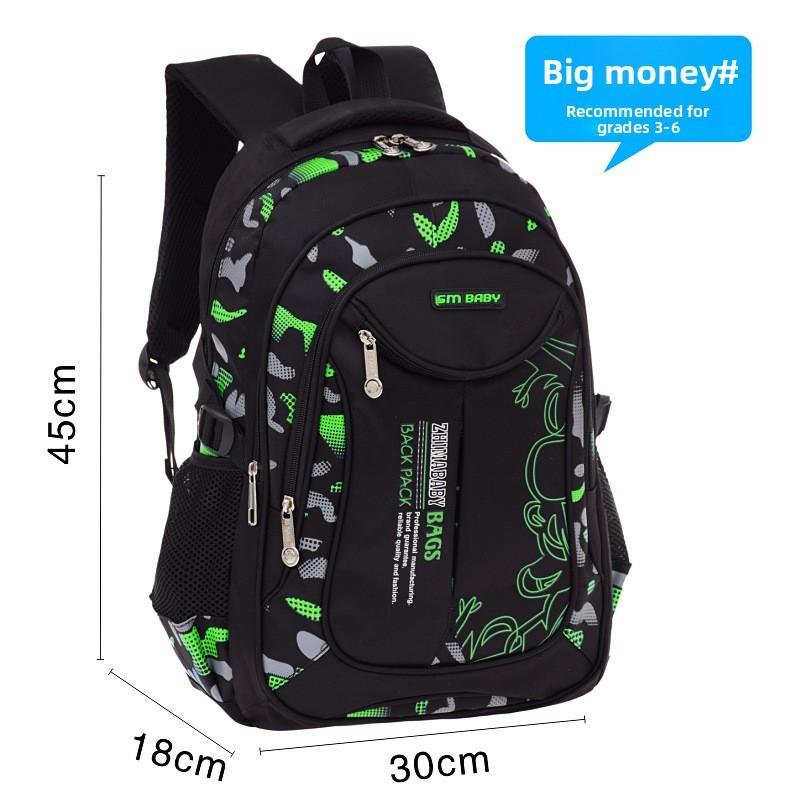 Sesam Baby Großer Schulrucksack Jungen Mädchen Mit Atmungsaktivem Nylon