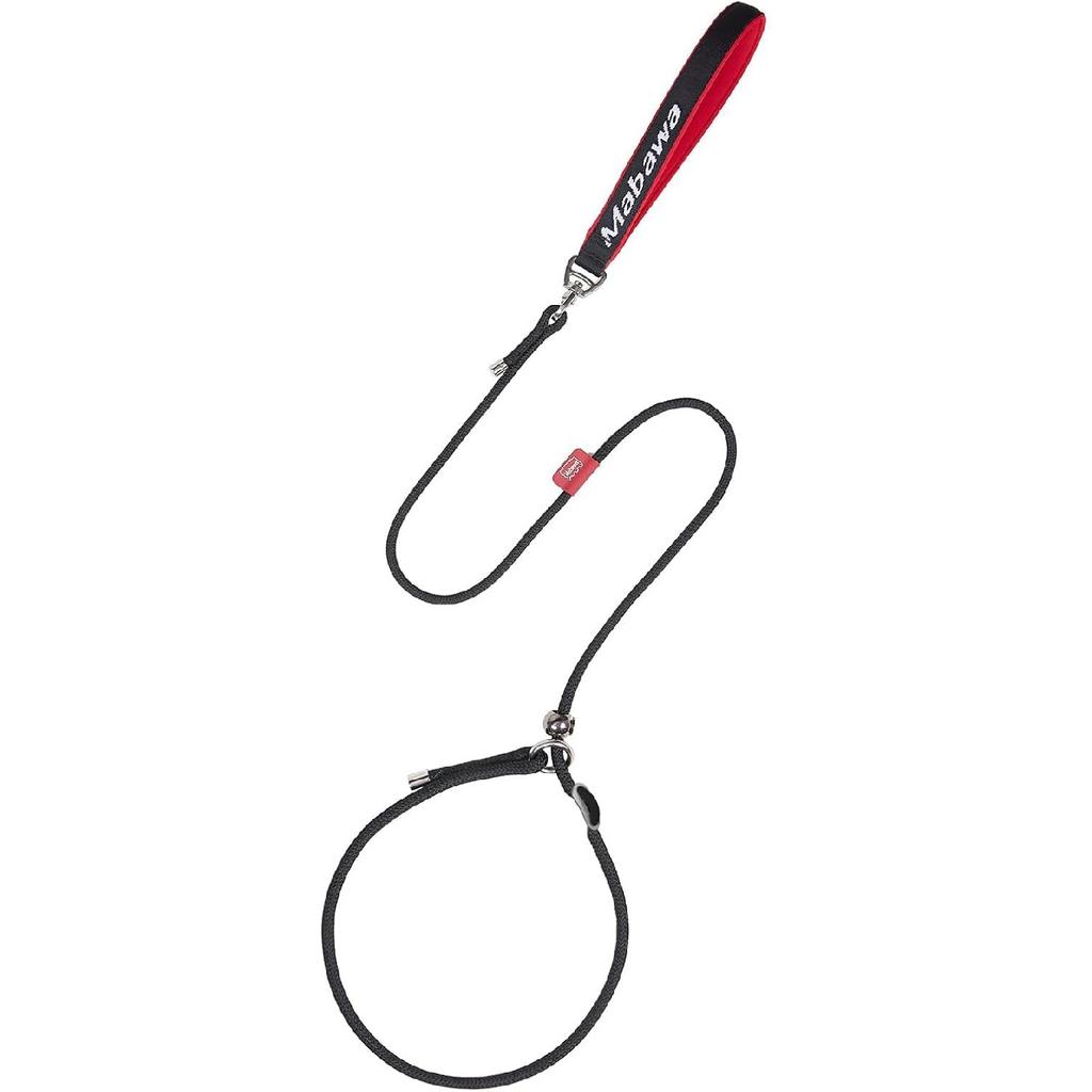 Dog Anti-Slip Leash 5FT with Metal Stopper - Durable No-Pull Training Lead for Small, Medium & Large Dogs - Comfortable Handle Nylon Rope,