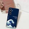 The Great Wave Off Kanagawa Art Phone Case For Samsung S 24 Fe 25 Ultra Plus 20 Lite 21 30 22 23 24 22 Ultra 5G Fundas
