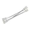 4Pin PWM Fan Splitter Cable Motherboard CPU Cooler Cooling Fan 1 To 3 Convertor Computer Fan Connector Extension Cord