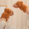 Schattig Knuffeldier Capybara Polsband Pluche Poppen Speelgoed Zachte Polsband Water Dolfijn Veersluiting Plezierige Pop Cirkel