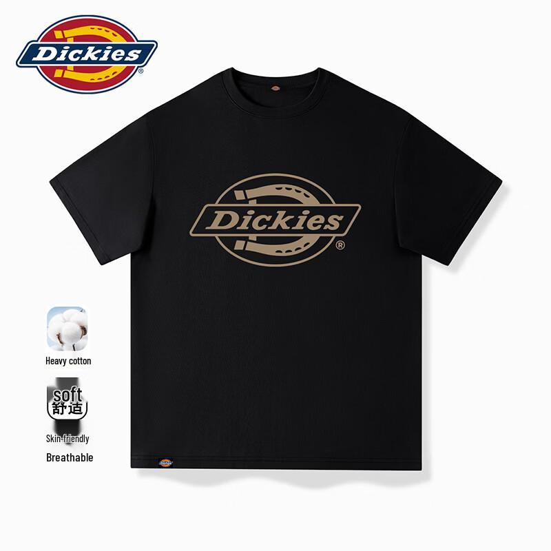 Dickies Men s American Trendy Pure Cotton Short-Sleeve T-Shirt B L