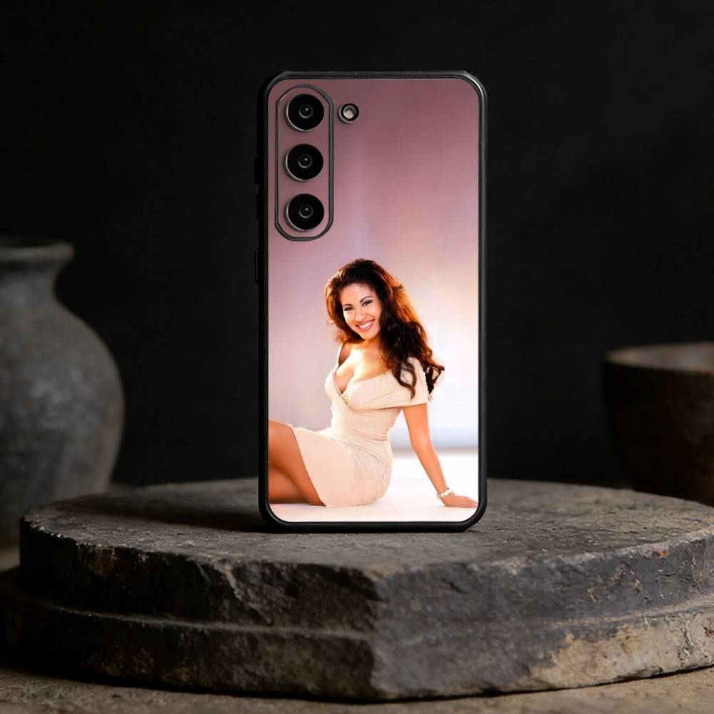 Singer Selena Quintanilla Phone Case For Samsung Galaxy A13,21s,22,31,32,52,53,71,72,73,Soft Black Cover