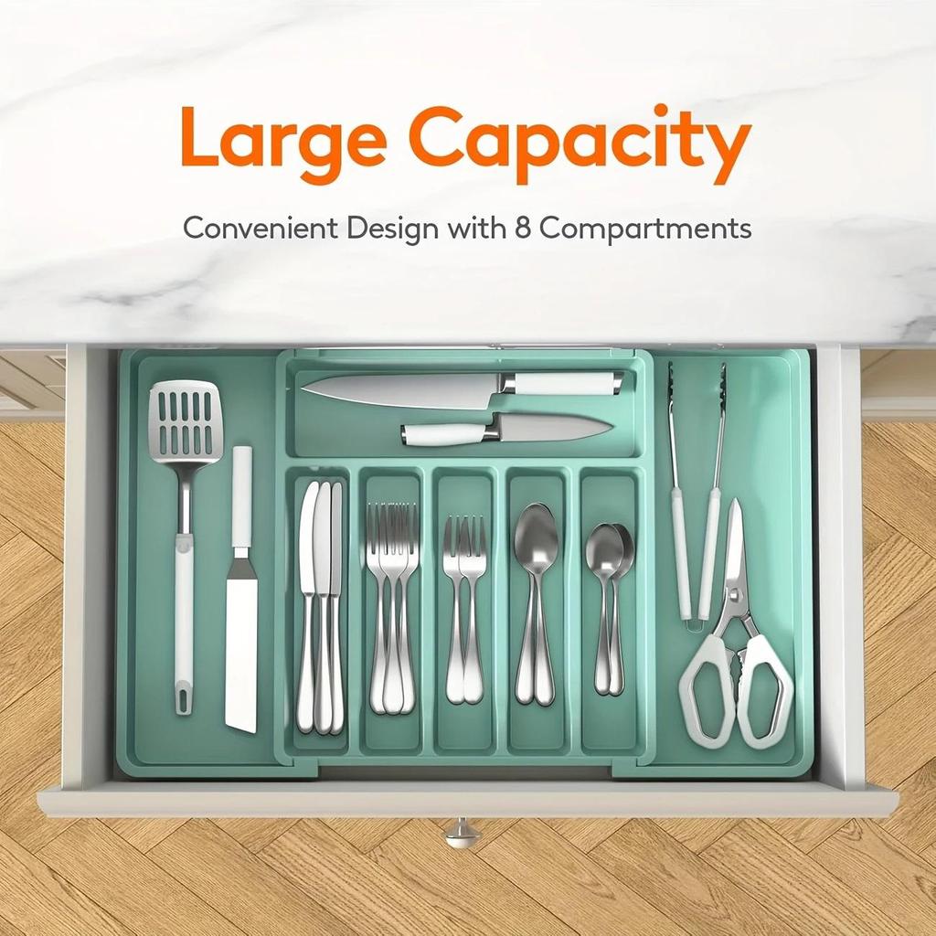 Expandable Cross-border Utensil Tray for Household Use