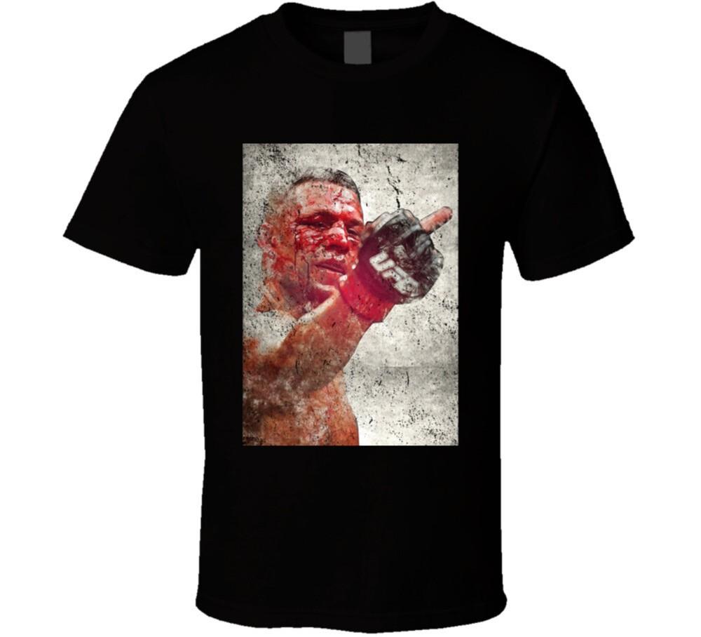 Bloody Nate Diaz Art Print T Shirt