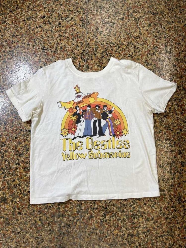 The Beatles рок-музыка тур концертная классическая футболка с коротким рукавом все размеры KV39707 Унисекс футболка L