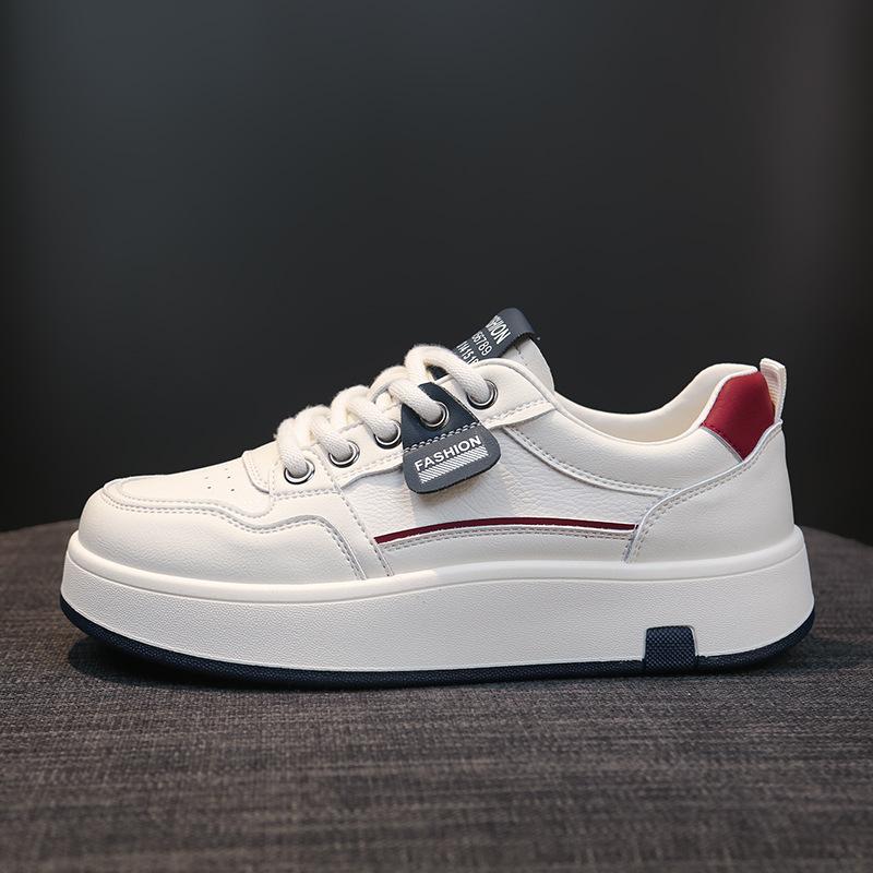 

Маленькие белые туфли для девочек универсальные весенне-осенние на плоской толстой подошве 2025 лето новые интернет-знаменитости заказы резко возрастают повседневные папины спортивные туфли 40