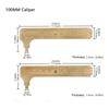 Sliding Pocket Caliper Brass Sliding Gauge Retro Vernier Calipe  Measuring Tool