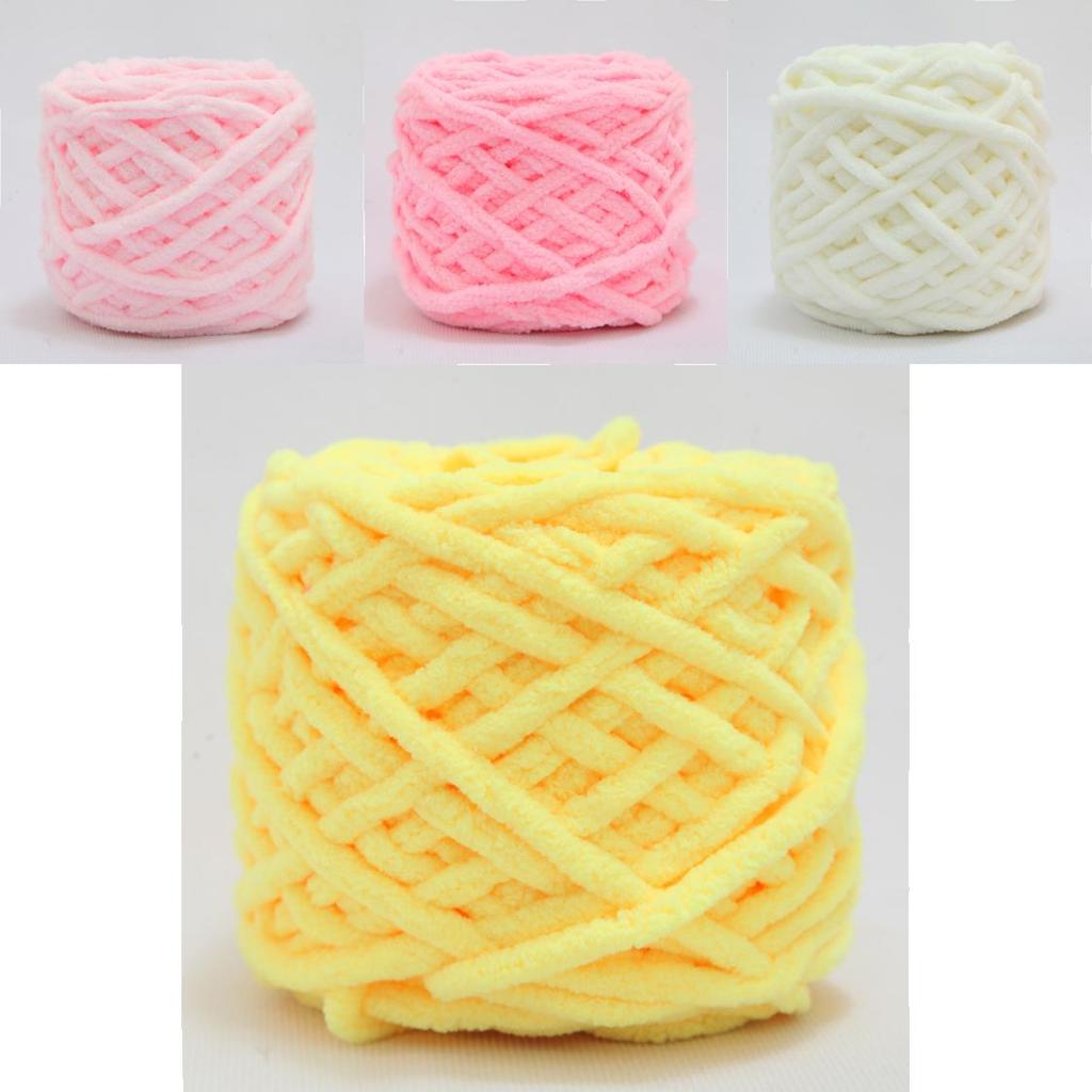 Multi Colored Single Thick Yarn Ball For Knitting Craft Projects And Home Diy Use