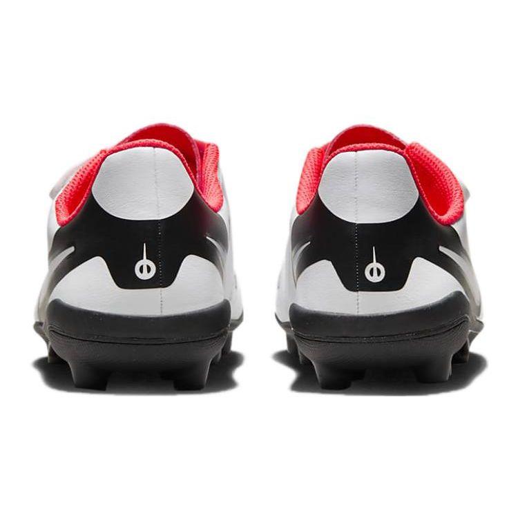 Nike Tiempo Legend 10 Club MG PS Ready Pack Kids Sneakers White Bright-Crimson Black DV4356-100
