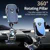 Car Dashboard Phone Holder Gravity Crocodile Clip Automatic Locking Mirror Phone Stand Universal Gps Navigation Mount