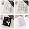 Korean Style Chasing Idol Photo Album Balletcore Bow Card Binder Plush Photocard Holder  Protecting