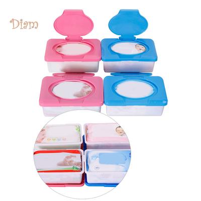 NO.F1 Scatola di immagazzinaggio Custodia in plastica Porta salviette per ufficio per auto a casa con coperchio con fibbia Giocattoli sexy per riporre quotidianamente
