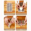 10/50/100Pcs Disposable Double Layers Triangle Rice Ball Packing Bag Nori Seaweed Onigiri Sushi Bag Onigiri Wrap Plastic Bags