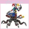 Poppy Playtime The Prototype Clown Spider Building Blocks Set Diy Toy For Kids And Collectors
