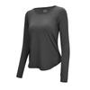 Women's Quick Dry Slimming Long Sleeve Yoga & Running Top - Plus Size, Autumn Style