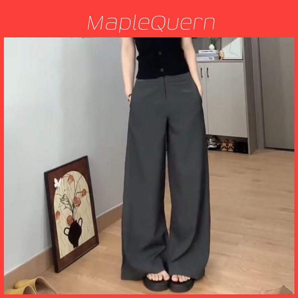 Womens Stylish Suit Pants With Wool Fabric For Casual Office Wear