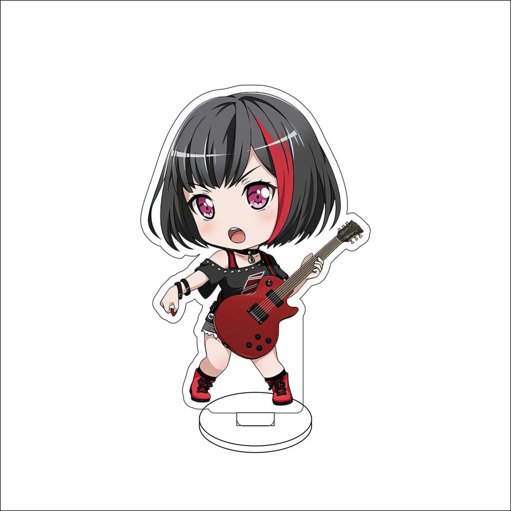 10CM Anime BanG Dream! Figure Stand Model Tsukushi Futaba/Nanami Hiromachi/Mashiro Kurata Cute Desk Decor Standing Sign Gifts