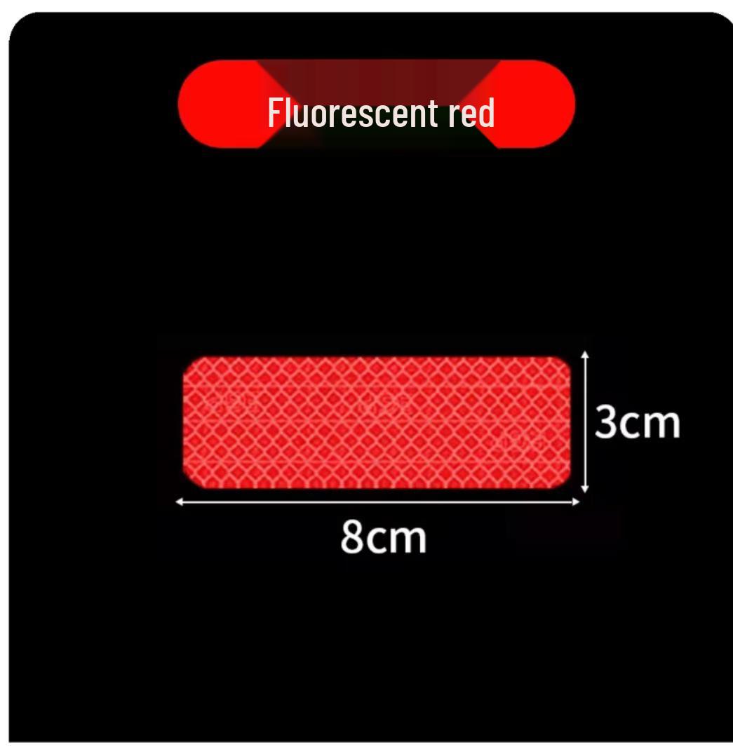 

Водонепроницаемая светоотражающая наклейка для безопасности в ночное время для автомобилей и электромобилей - Защитная ПЭТ многофункциональная полоса