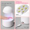 YIKOOLIN Mini UV LED Lamp for Gel Nails Smart Sensor Portable Manicure Light DIY Nail Art & Gel Polish Extension