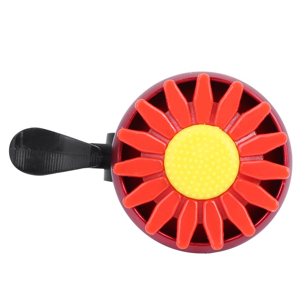 Quality     Bike Flower Decor   Cute Looking Clear Sound(red)