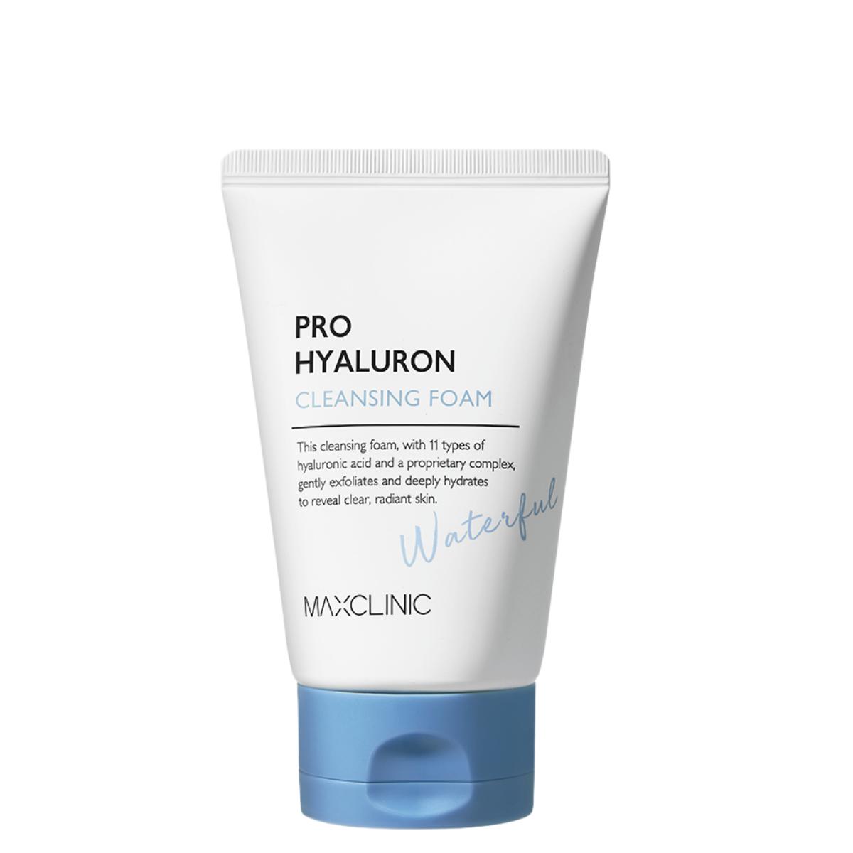 MAXCLINIC Pro Hyaluron Очищающая пенка для умывания лица Увлажняющая 120 мл