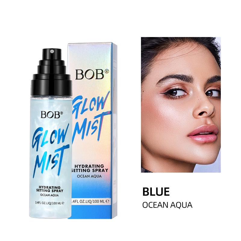 BOB Goldener feiner Flash-Einstellspray erfrischend feuchtigkeitsspendend nicht klebrig feuchtigkeitsspendend feuchtigkeitsspendendes Öl-Kontrolle Make-up-Einstellwasser