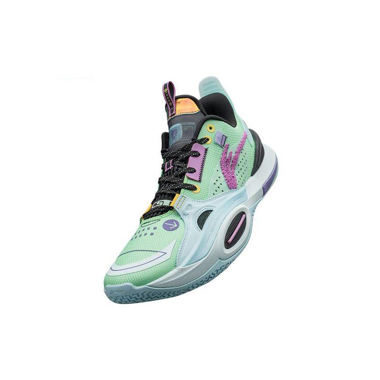 Disney X Li-Ning Wade All City 10 Vanellope Von Schweetz Men Sneakers Green Light-Mint-Green ABAT123-2