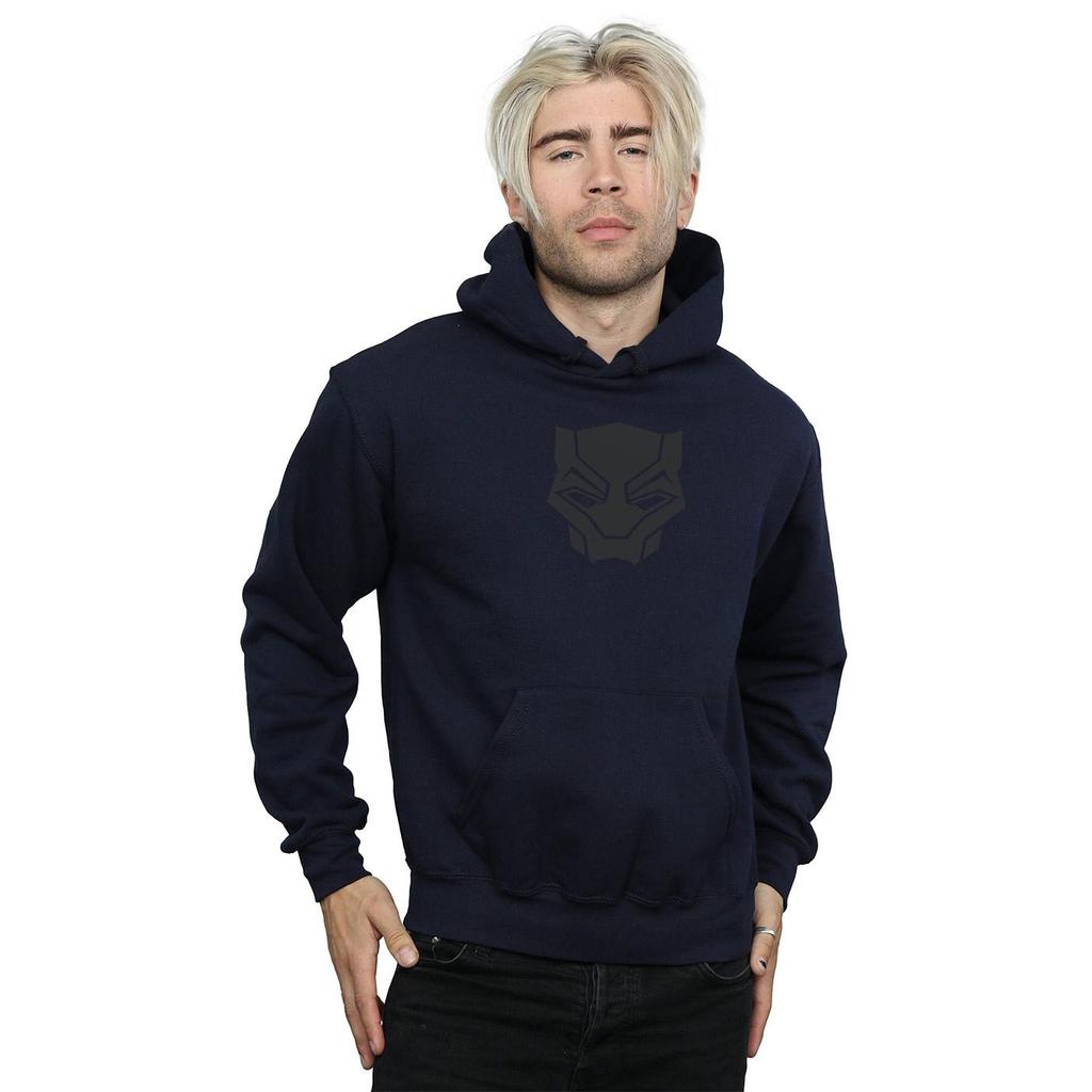 Marvel Pánské Black Panther Black Na černé Mikině