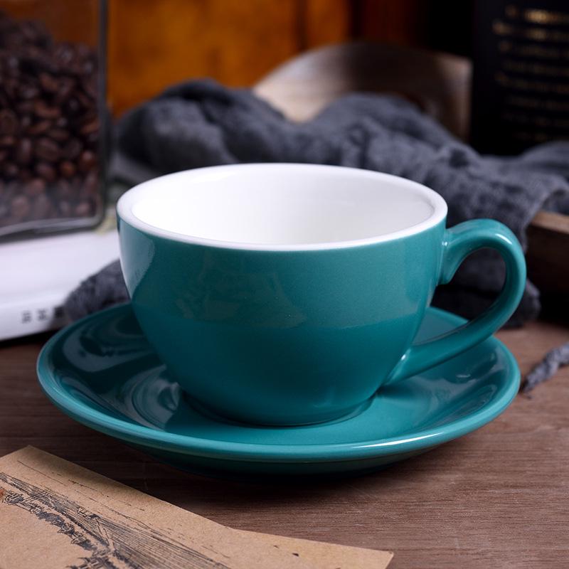 Набор керамических кружек для капучино и латте-арта 220 мл