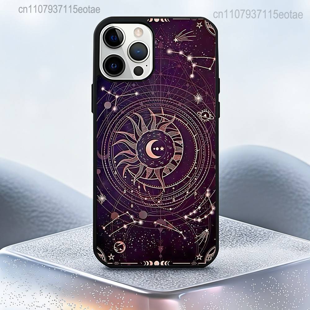 Witches Moon Tarot Mystery COOL Case For iPhone 17,16,15,14,13,12,11,Pro,Max,Plus,Mini,SE4,E Magnetic Magsafe Wireless Charging