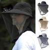 USB Charging Solar Powered Fan Hat Wide Brim Mosquito-proof Hat Universal Fisherman Hat  Summer