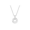 Circle Concentric Circle Exquisite Necklace for Women 681251