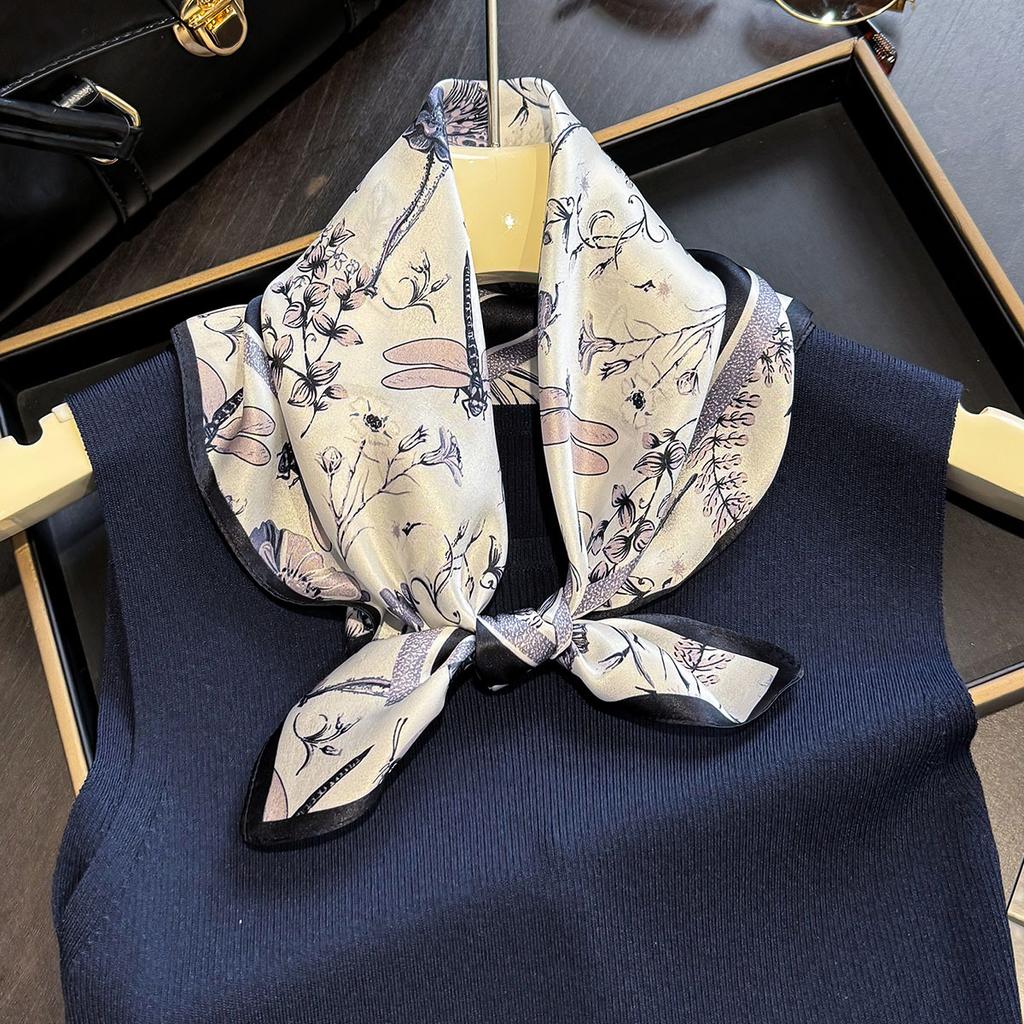 100% Mulberry Silk Scarf Women Shawls Wraps Foulard Scarves Pashmina Neckerchief Female Hijab Bandana Spring Fashion bufanda