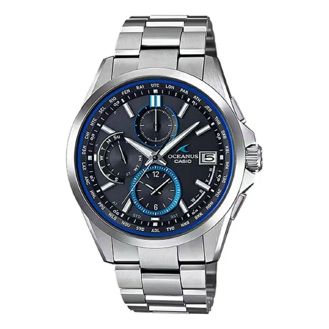 

[USED] CASIO OCEANUS Chronograph Black/Blue