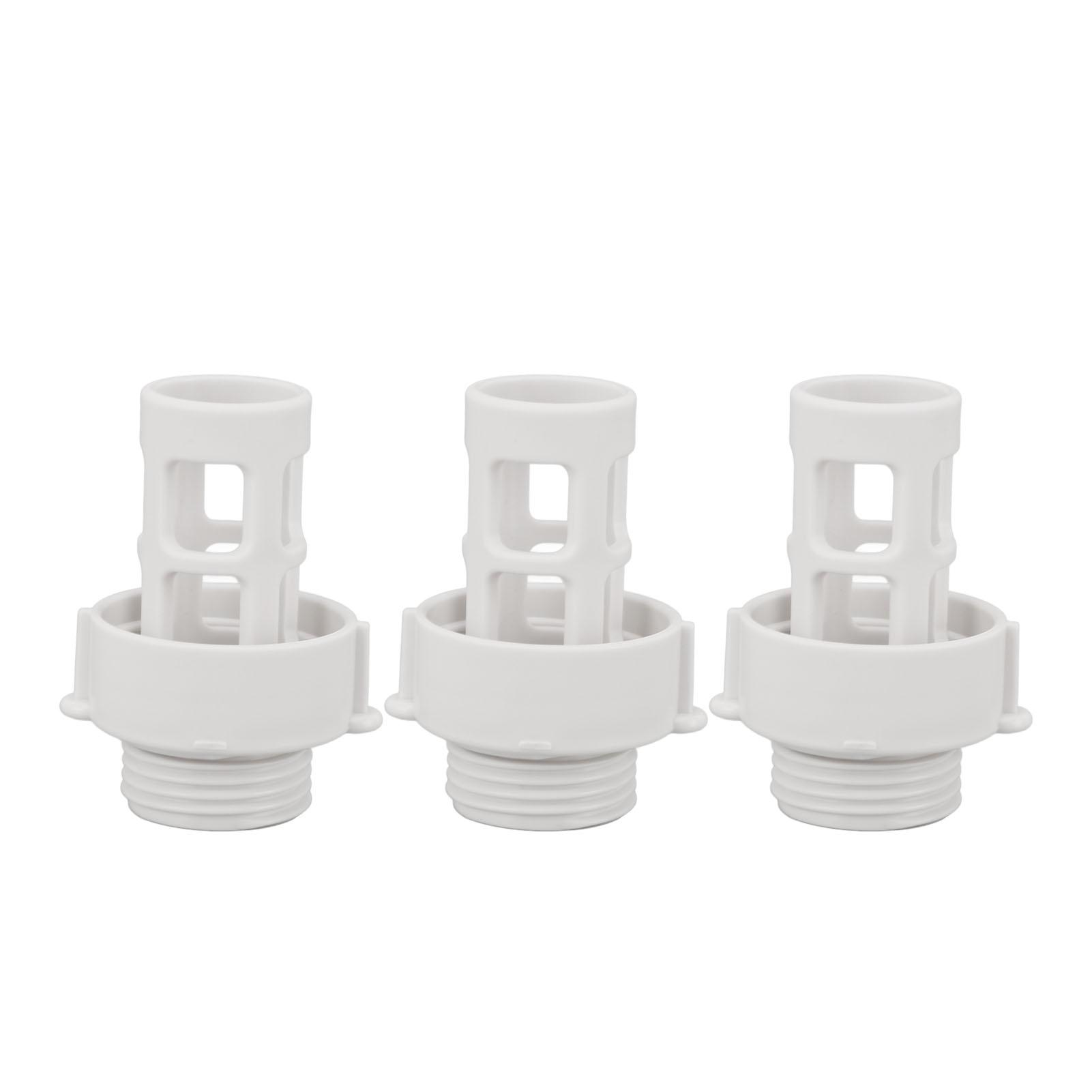 

Hose Drain Plug Connector, Replacement 10184 for Round Swimming Pool, Garden Adapter with High Reliability, Compatibility, Plastic Material, Thread