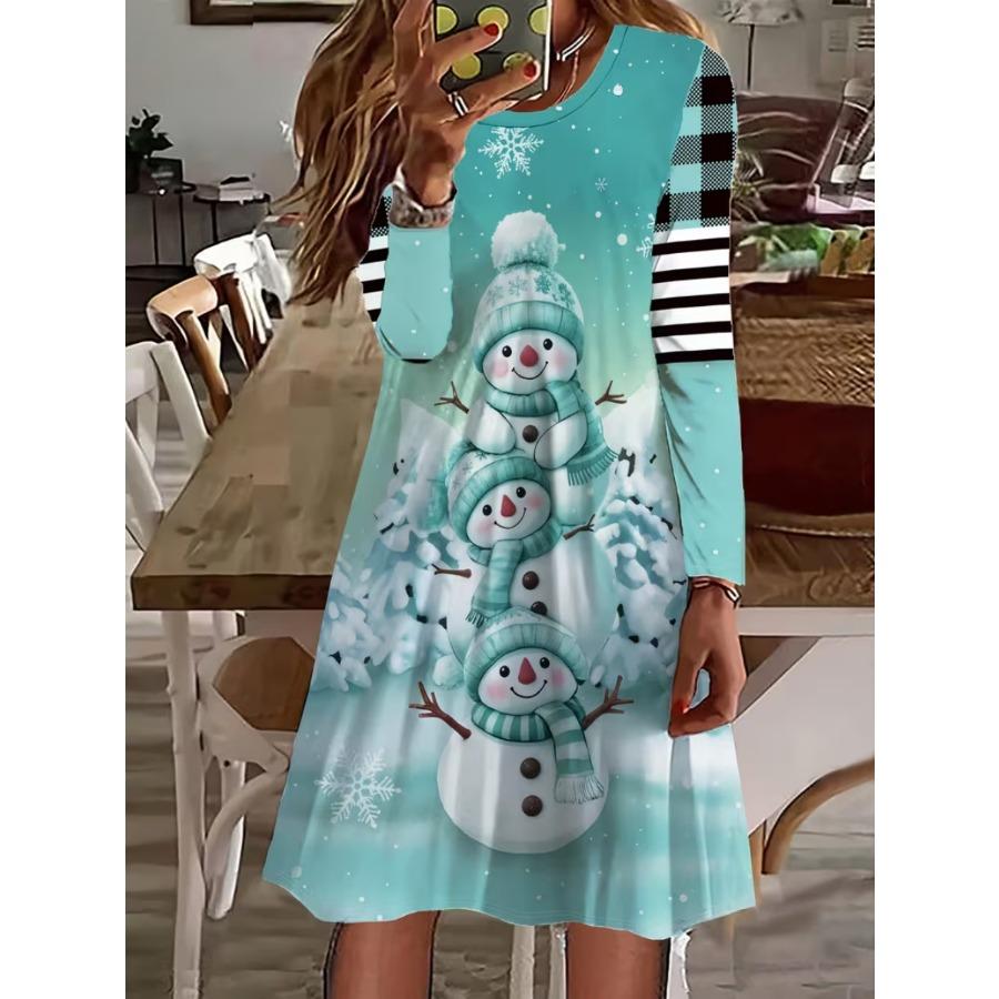 Women Long Sleeve Mini Dress Casual Slim Party Dress
